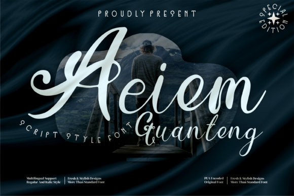 Aciem Guanteng: A Handwritten Font That Builds Trust