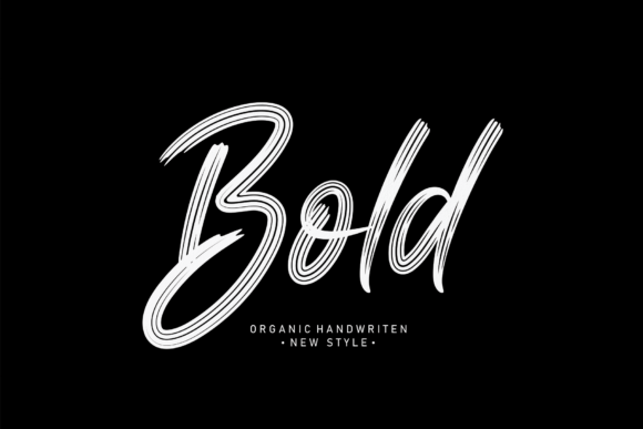 Bold: A Handwritten Font for Web Design