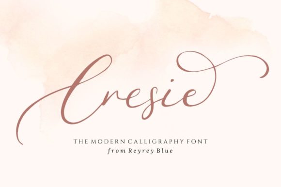 Cresie: A Handwritten Font That Feels Like a Thoughtful Pause
