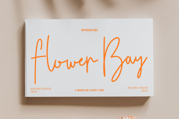 Flower Bay: A Flowing Script Font