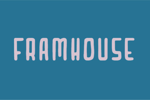 Framhouse: A Handwritten Font for Creative Projects