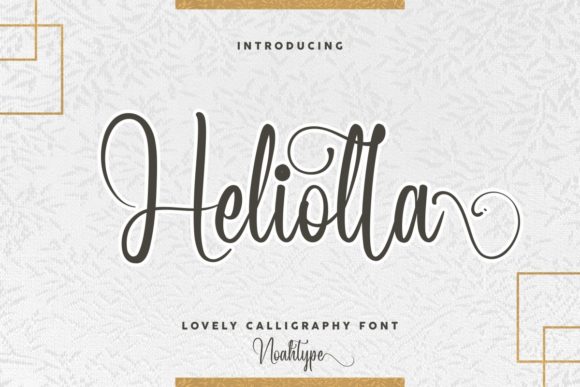 Heliolla Font: Elegant Script for Business