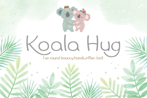 Koala Hug: A Charming Font for Business Branding