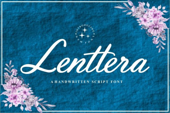 Lenttera: A Script Font for Business Branding