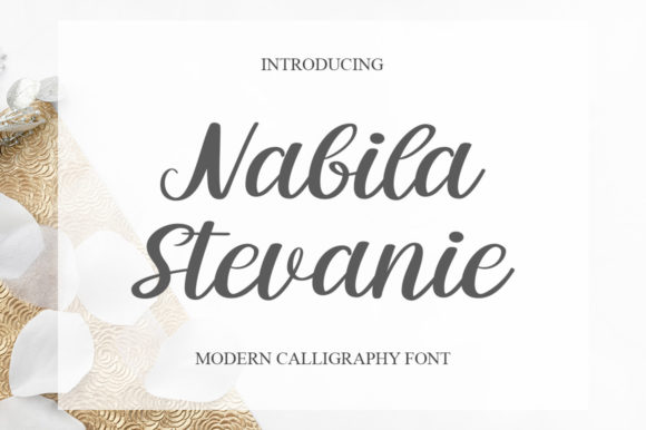 Nabila Stevanie Font for Creative Projects