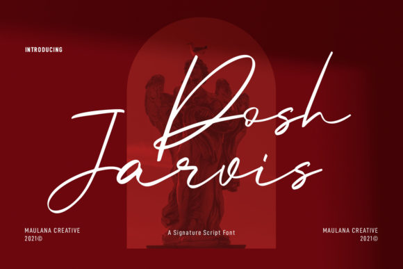 Posh Jarvis: A Graceful Script Font