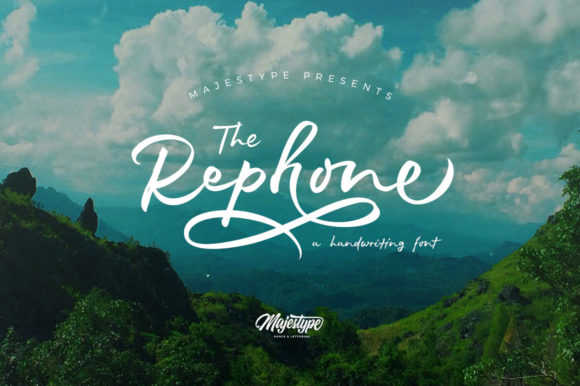 Rephone: A Playful Script Font That Elevates Real Small Business Branding