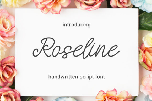 Roseline: A Vintage Script Font