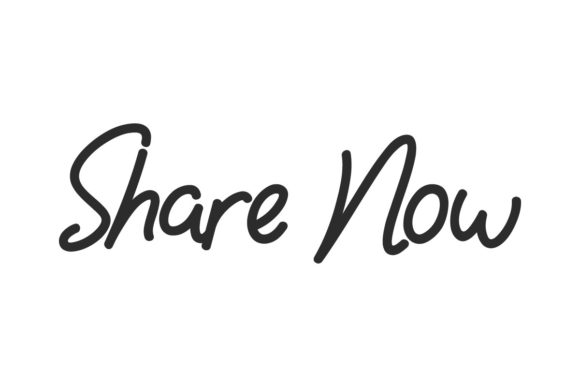 Share Now: A Script Font for Elegant Design