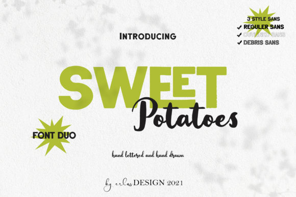 Sweet Potatoes Font: A Stylish Touch for Your Designs